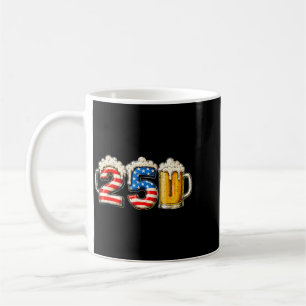 Beer Aamerican Flag 4th Of July Men Women America Coffee Mug