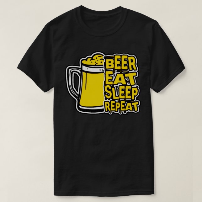 Beer Alcohol Bottle Drink Garden T T-Shirt (Design Front)