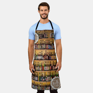 Beer All Over Print Apron Keep it Handsome
