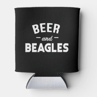 Beer And Beagles Can Cooler
