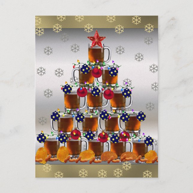 Beer and Chips Postcard (Front)