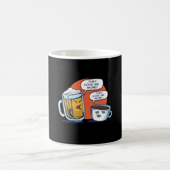 Beer and Coffee Arguing Mug (Center)
