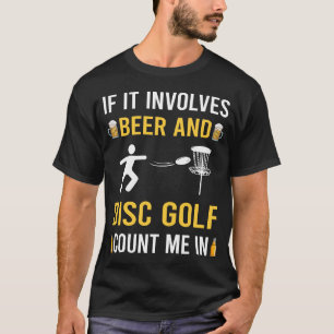 Beer And Disc Golf T-Shirt
