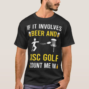 Beer And Disc Golf T-Shirt