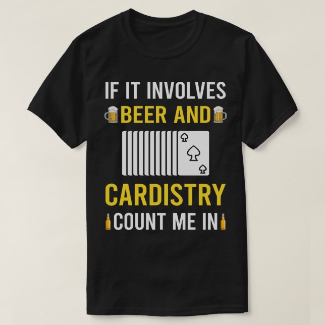 Beer And distry dist T-Shirt (Design Front)