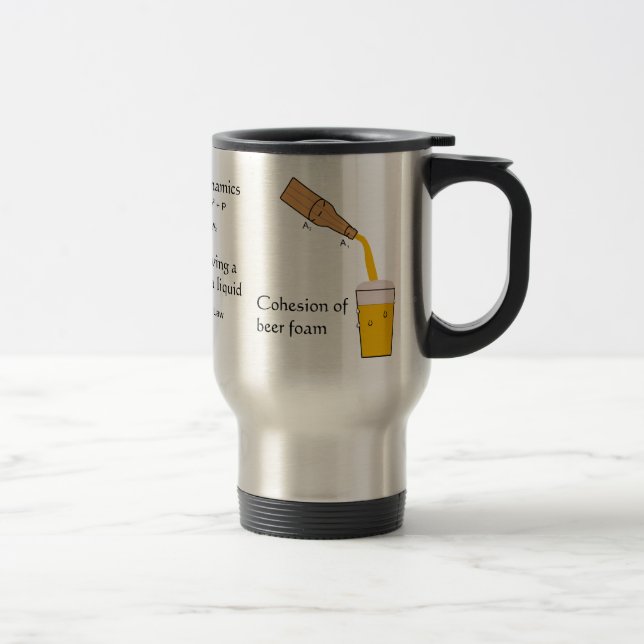 Beer and Physics travel mug (Right)