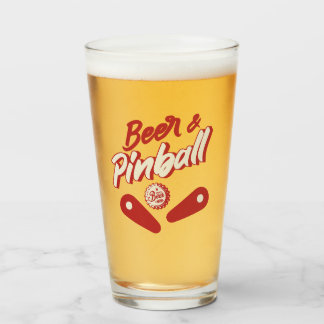 Beer And Pinball Glass