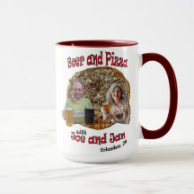 Beer and Pizza with Joe and Jan - Mug