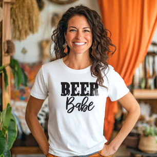 Beer Babe Funny Women’s Beer T-Shirt
