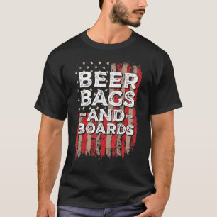 Beer Bags and Boards USA Table Game for Cornhole P T-Shirt