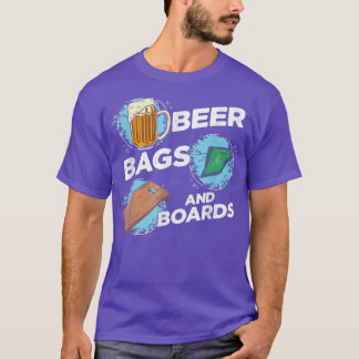 Beer Bags And BoardsBean Bags TossCornhole  T-Shirt