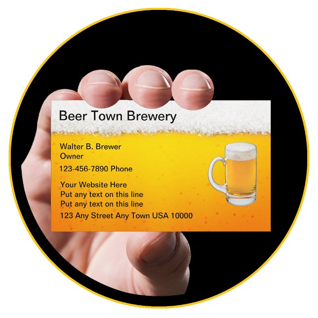 Beer Bar Business Cards (Creator Uploaded)