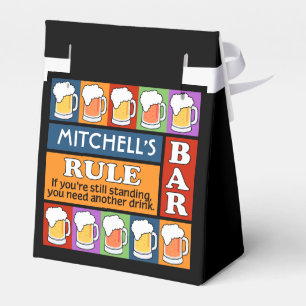 BEER Bar Pop Art CUSTOM NAME gift box