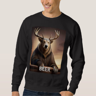 Beer Bear Deer Sweatshirt