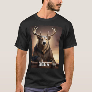 Beer Bear Deer T-Shirt