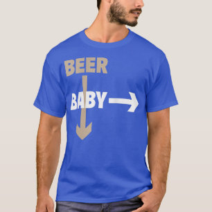 Beer Belly Baby Belly - Funny Expecting Couple Pre T-Shirt