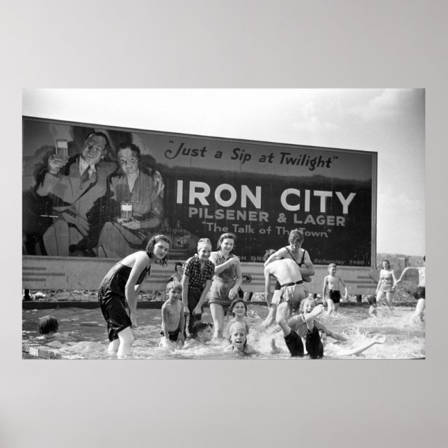 Beer Billboard, 1938 Poster (Front)