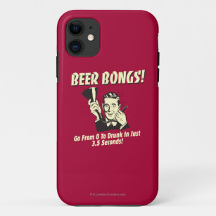 Beer Bongs: Go From 0 To Drunk In 3.5 iPhone 11 Case