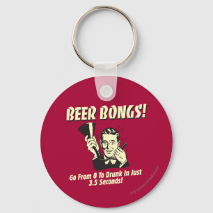 Beer Bongs: Go From 0 To Drunk In 3.5 Key Ring