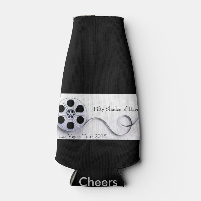 Beer bottle Coozy- for cabana day beer buckets Bottle Cooler (Front)