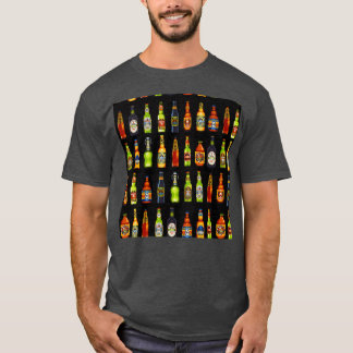 Beer bottle fabric T-Shirt