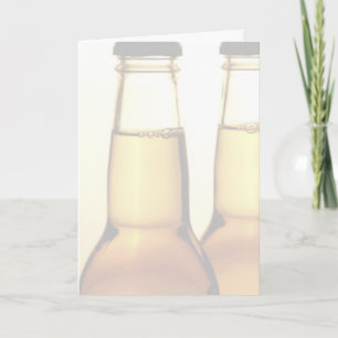 Beer Bottle Greeting Cards