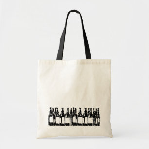 beer bottles tote bag
