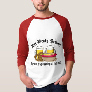 Beer Brats Pretzels German T-Shirt