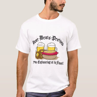 Beer Brats Pretzels German T-Shirt