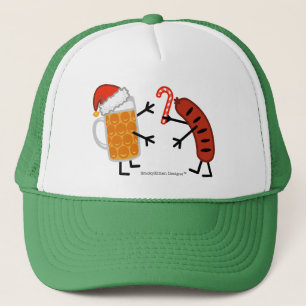 Beer & Bratwurst - Christmas Trucker Hat