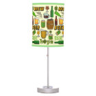 Beer Brew Bar Pattern Table Lamp