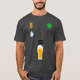Beer brewing ingredients T T-Shirt