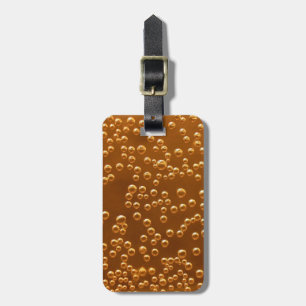 Beer Bubbles Luggage Tag