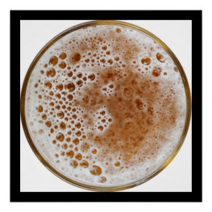 BEER BUBBLES POSTER