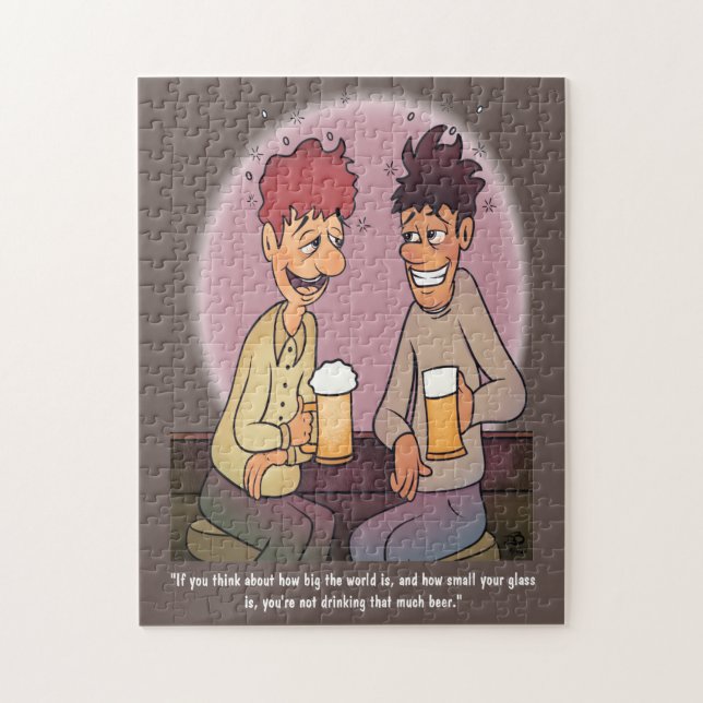 Beer Buddies 252 PC Jigsaw Puzzle (Vertical)