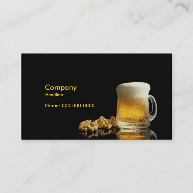 Beer Business Card (Front)