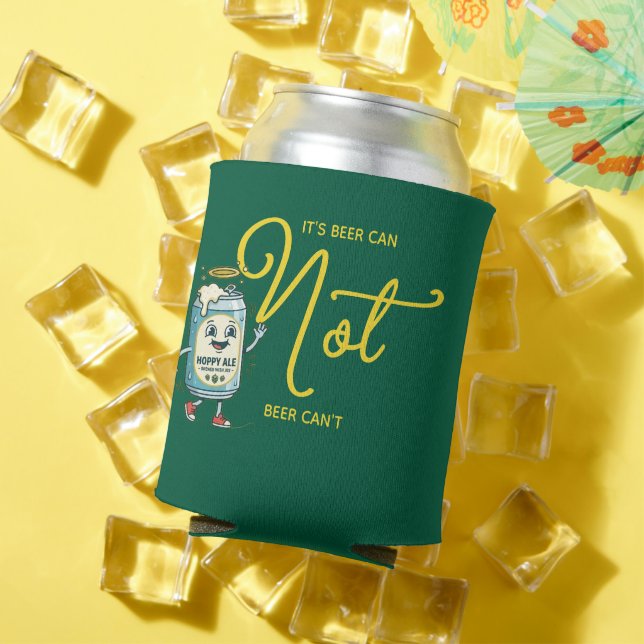 Beer Can Not Beer Cant Cooler - Custom Can Wrap (In Situ Summer)