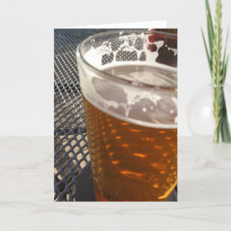 Beer card