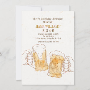 Beer Cheers Invitation