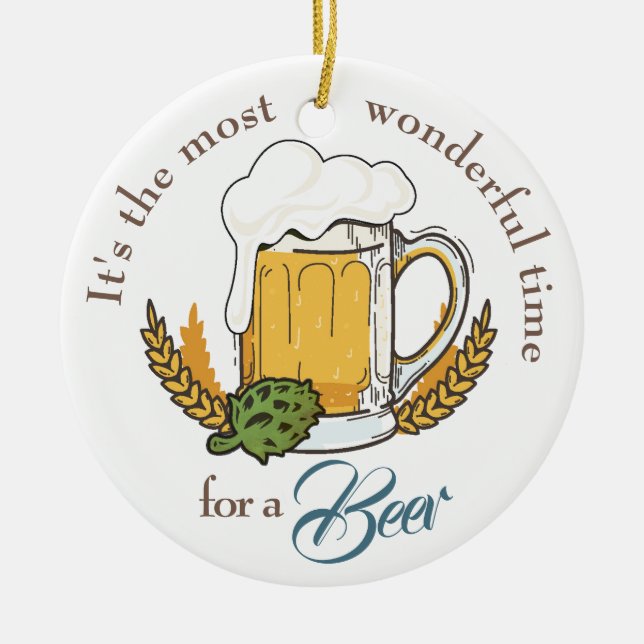Beer Christmas Ornaments (Front)