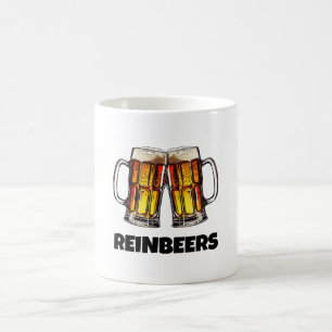 Beer Christmas Reinbeers Coffee Mug
