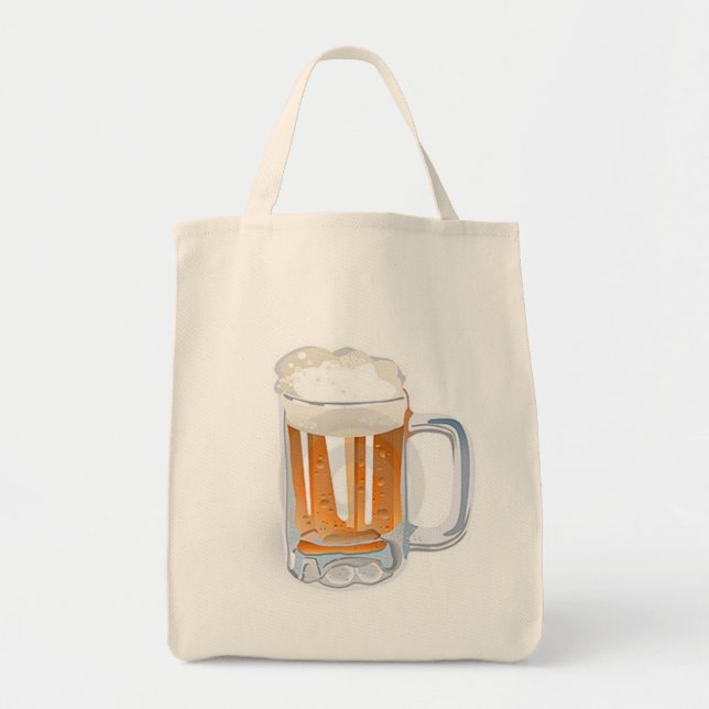 Beer/Cold One Tote Bag (Front)
