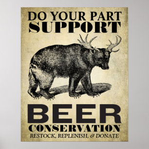 Beer Conservation Poster