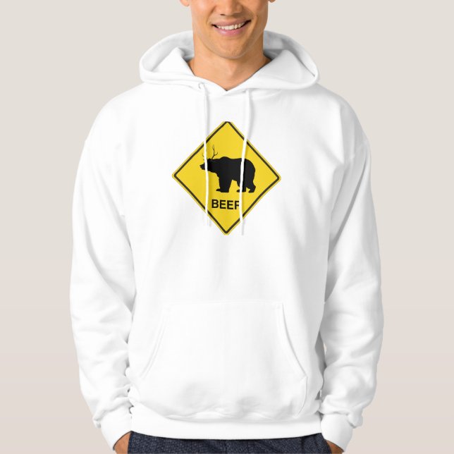 Beer Crossing Hoodie (Front)