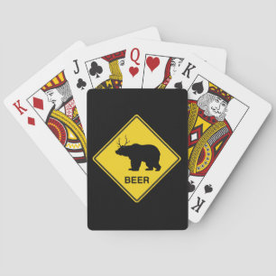 Beer Crossing Playing Cards