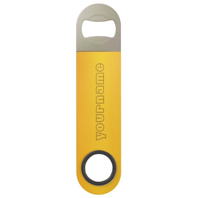 BEER custom bottle opener (Back)