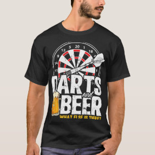 Beer Darts Player Gift 180 Darts Beer T-Shirt