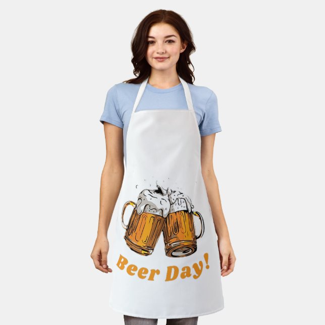 BEER DAY APRON (Worn)