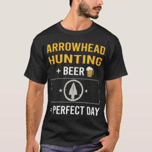 Beer Day Arrowhead Hunting Arrowheads T-Shirt