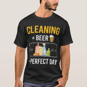 Beer Day Cleaning T-Shirt